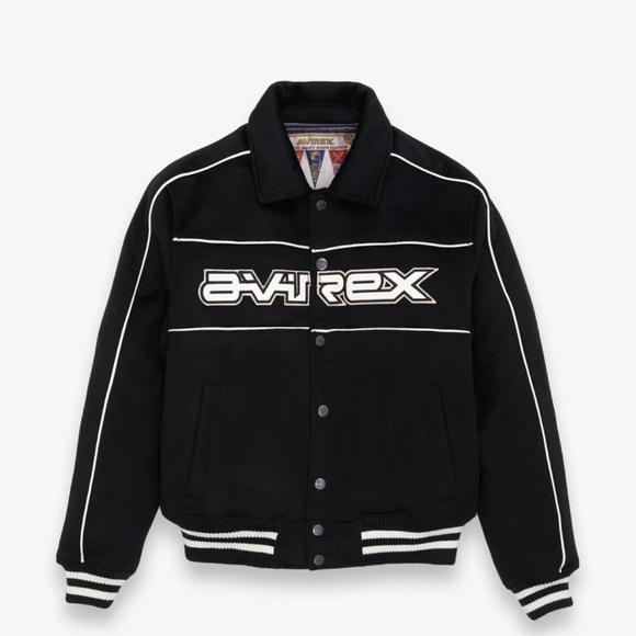 Men’s WOOLRIDER AVIREX JACKET - Picture 1 of 9